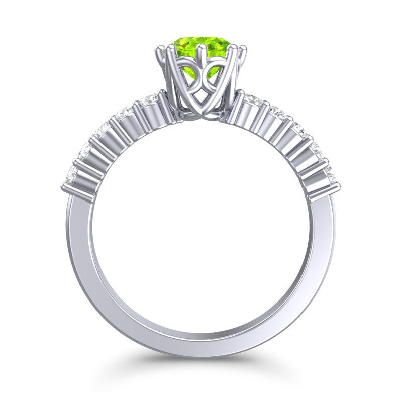 Peridot and Diamond