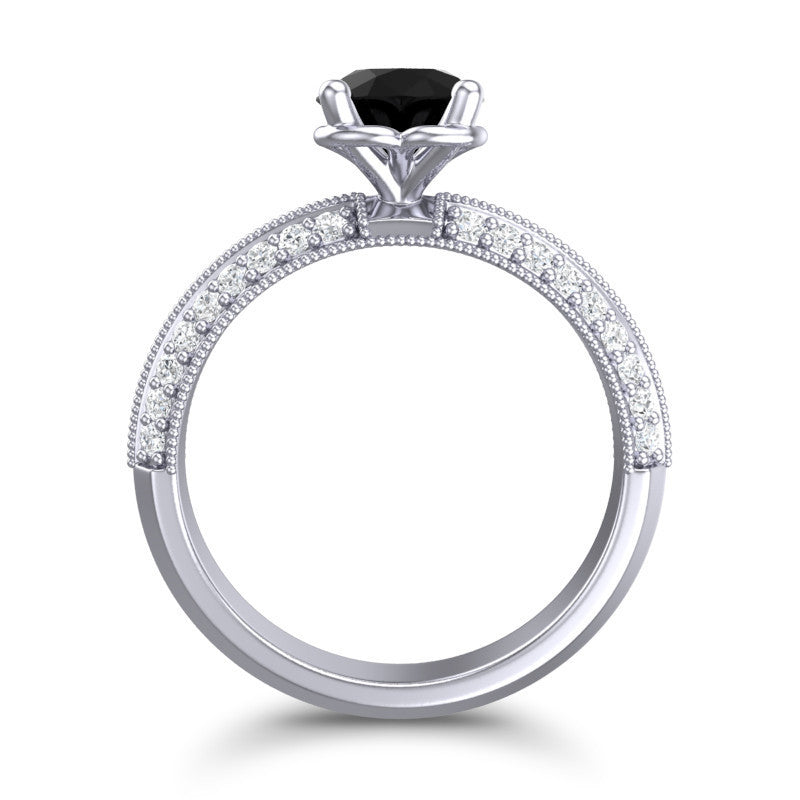 Black Onyx and Diamond