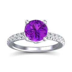 Amethyst and Diamond