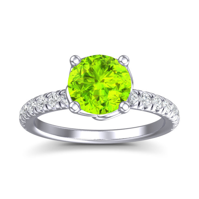 Peridot and Diamond