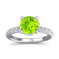 Peridot and Diamond