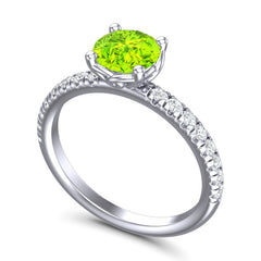 Peridot and Diamond