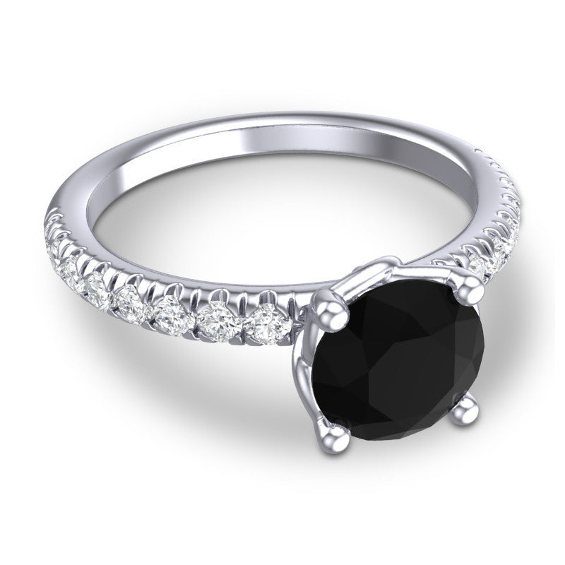 Black Onyx and Diamond