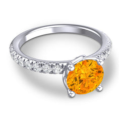 Citrine and Diamond
