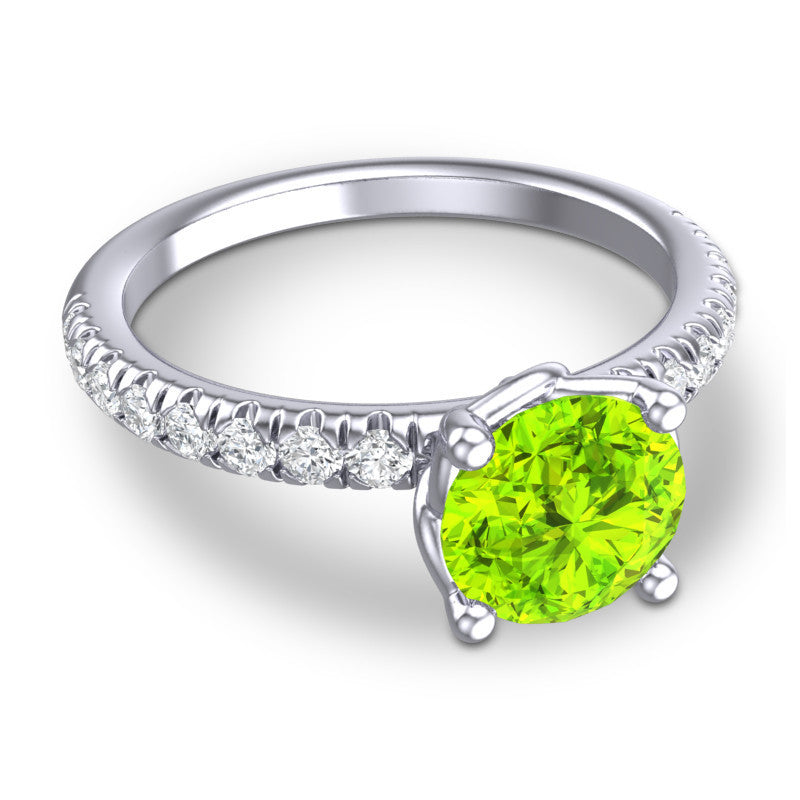 Peridot and Diamond