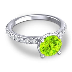 Peridot and Diamond