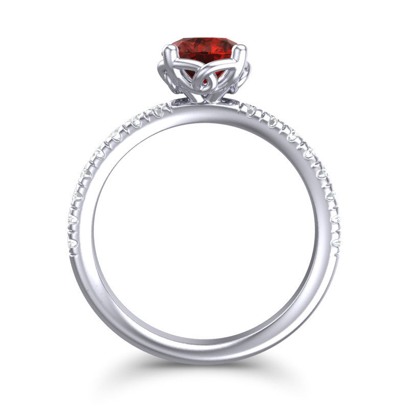 Garnet and Diamond