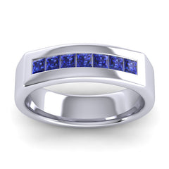 Blue Sapphire Band