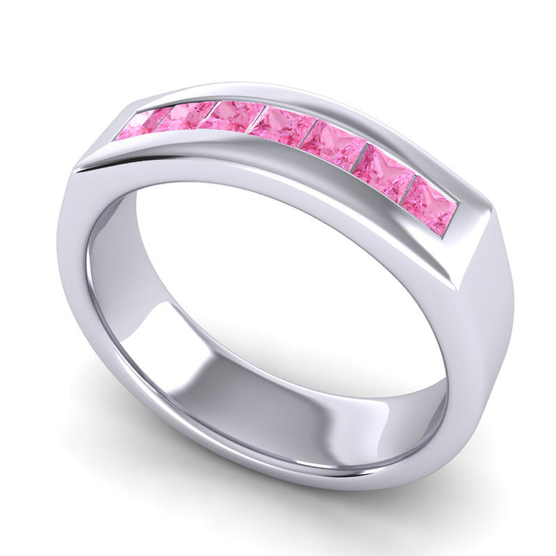 Pink Tourmaline Band