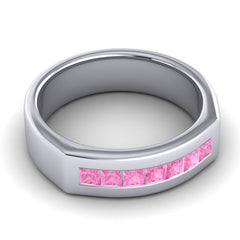 Pink Tourmaline Band