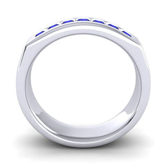 Blue Sapphire Band