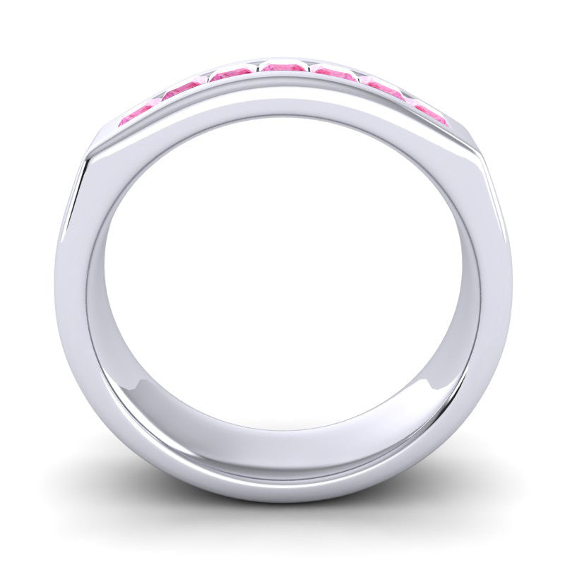 Pink Tourmaline Band