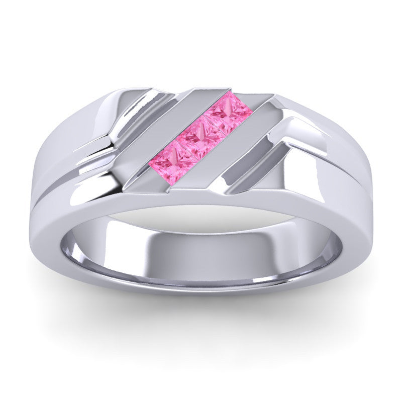 Pink Tourmaline Band