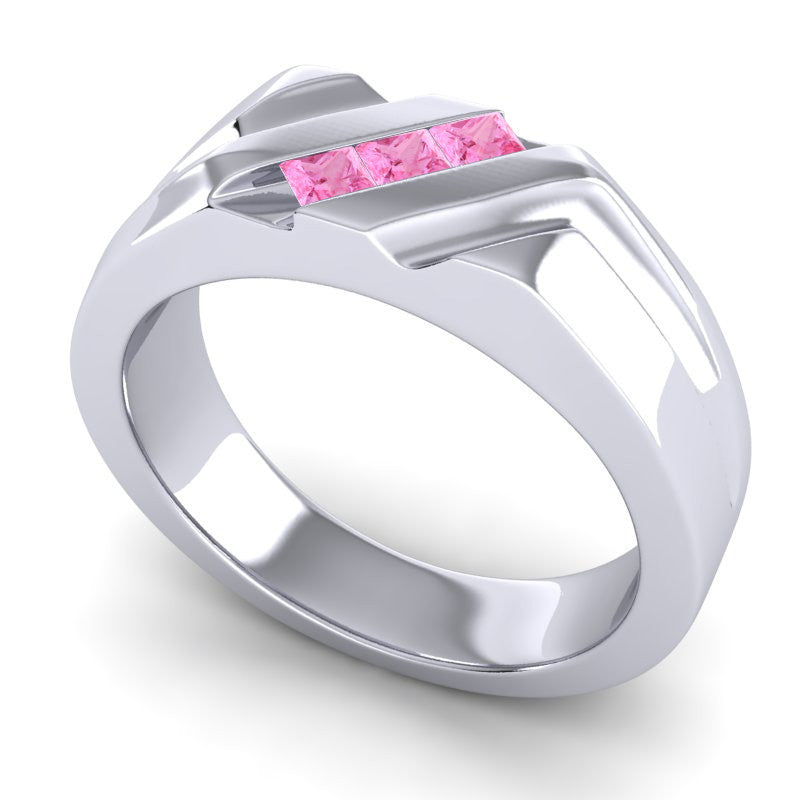 Pink Tourmaline Band