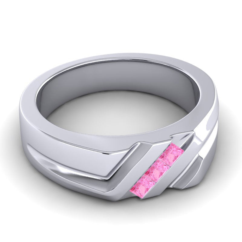 Pink Tourmaline Band