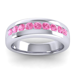 Pink Tourmaline Band