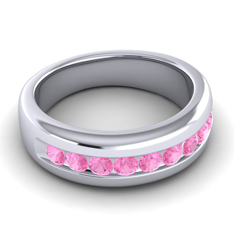 Pink Tourmaline Band