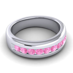 Pink Tourmaline Band