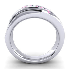 Pink Tourmaline Band