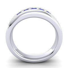 Blue Sapphire Band