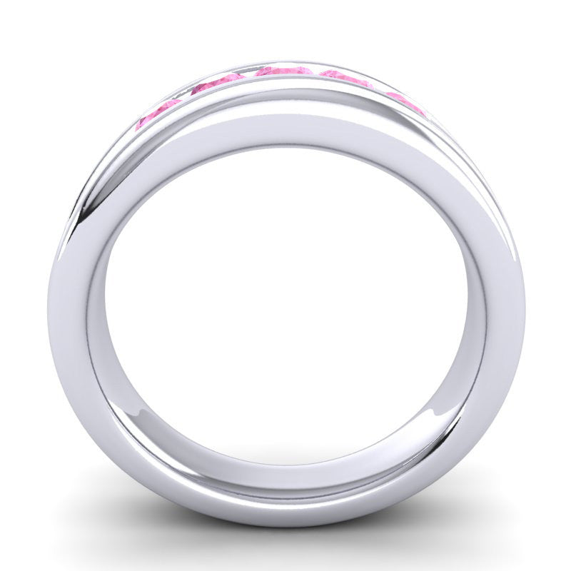 Pink Tourmaline Band