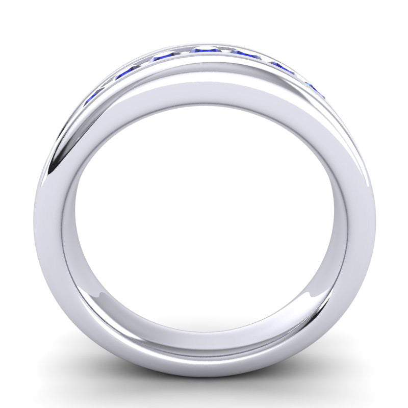 Blue Sapphire Band