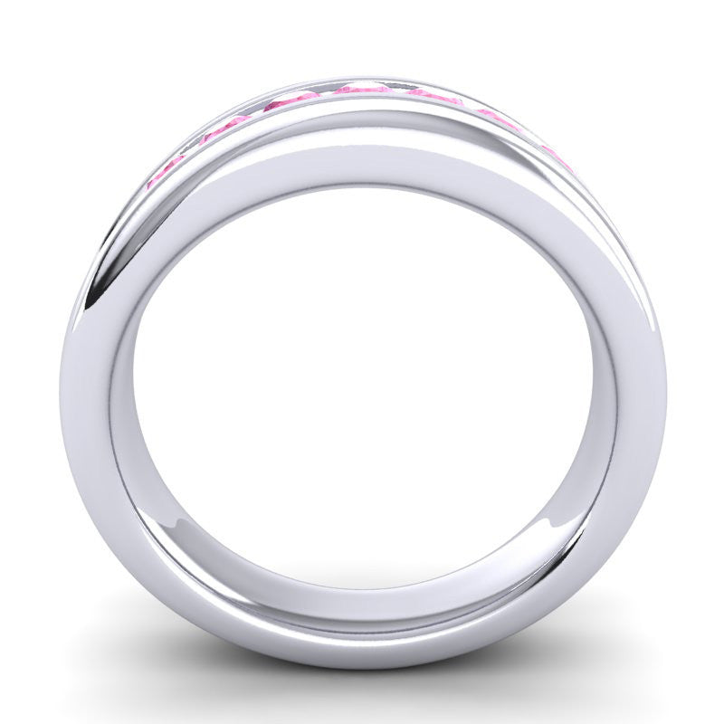 Pink Tourmaline Band