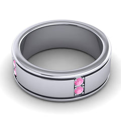 Pink Tourmaline Band