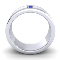 Blue Sapphire Band