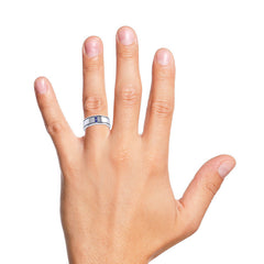 Blue Sapphire Band