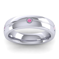 Pink Tourmaline Band