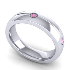 Pink Tourmaline Band