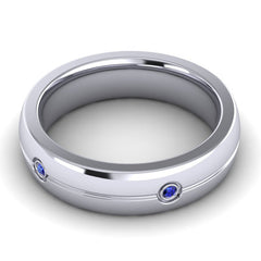Blue Sapphire Band