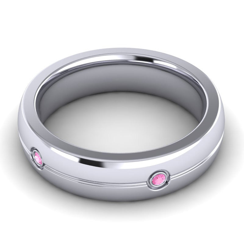 Pink Tourmaline Band