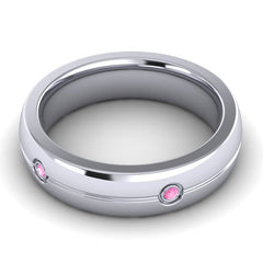 Pink Tourmaline Band