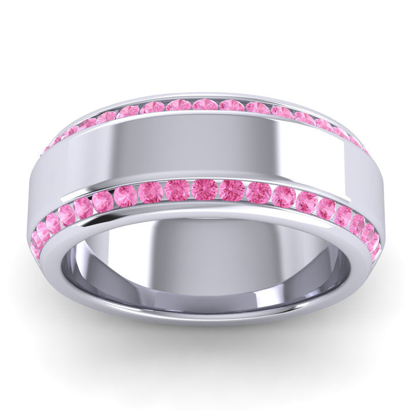 Pink Tourmaline Band