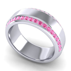 Pink Tourmaline Band