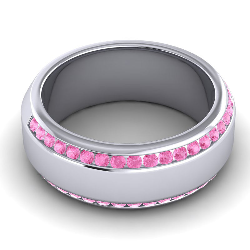 Pink Tourmaline Band