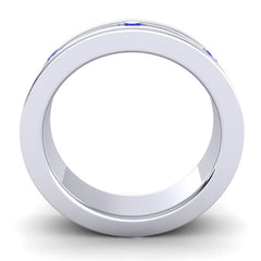Blue Sapphire Band