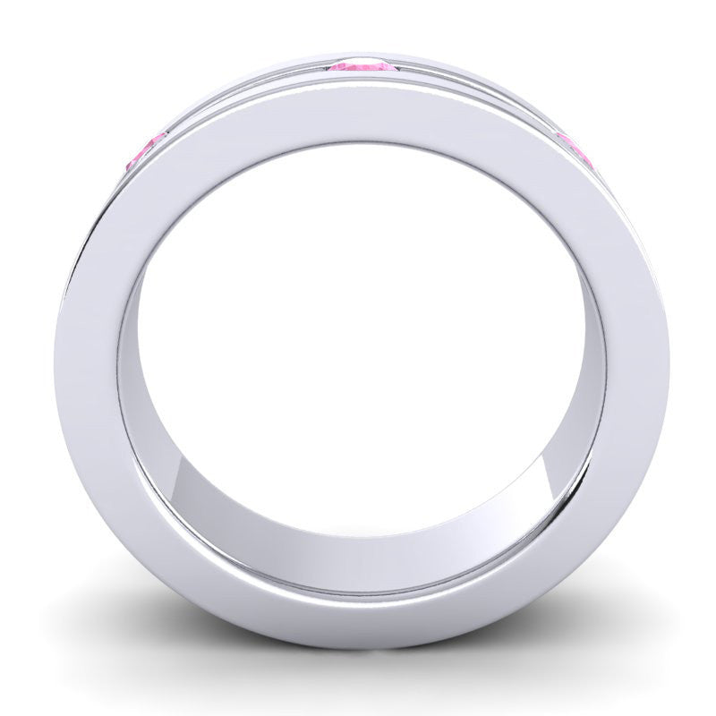 Pink Tourmaline Band
