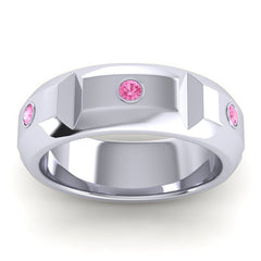 Pink Tourmaline Band