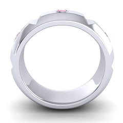 Pink Tourmaline Band