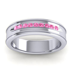 Pink Tourmaline Band