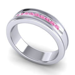Pink Tourmaline Band