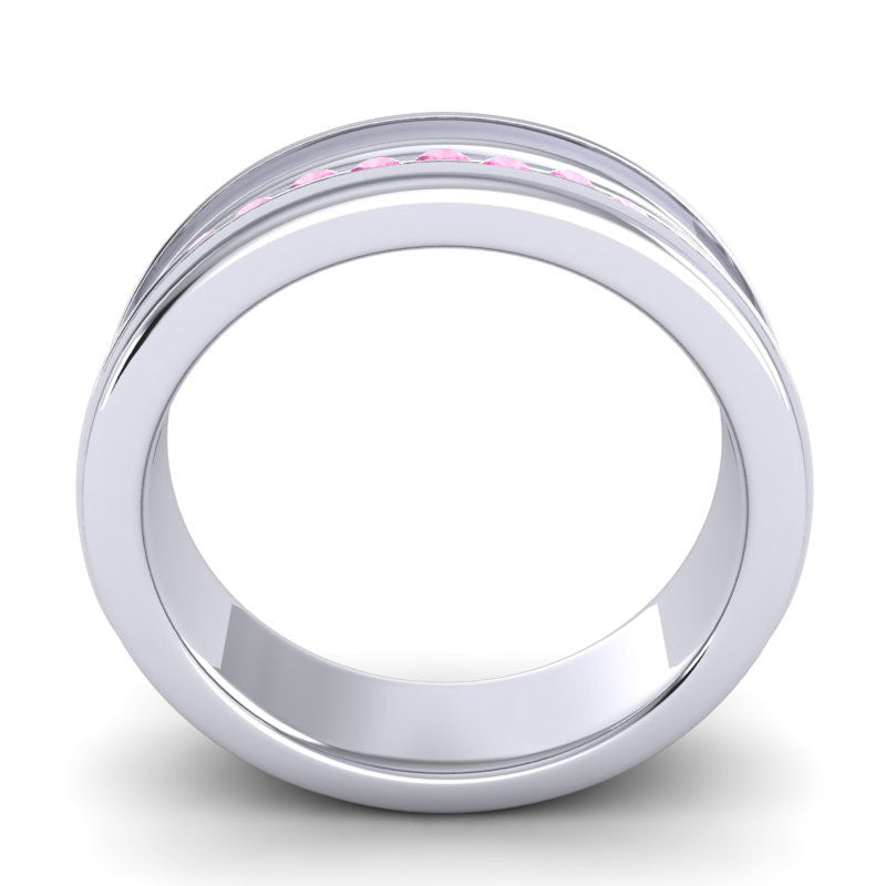 Pink Tourmaline Band