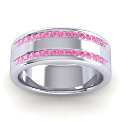 Pink Tourmaline Band