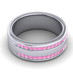 Pink Tourmaline Band