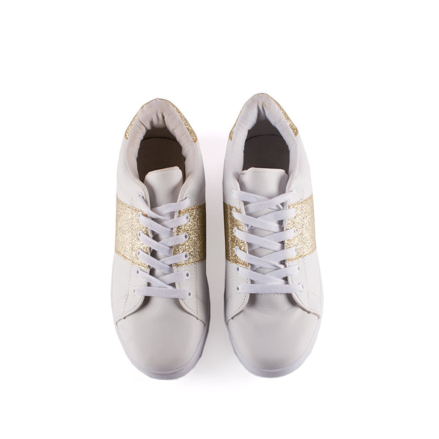 WHITE/GOLD