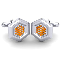 Citrine Cufflinks