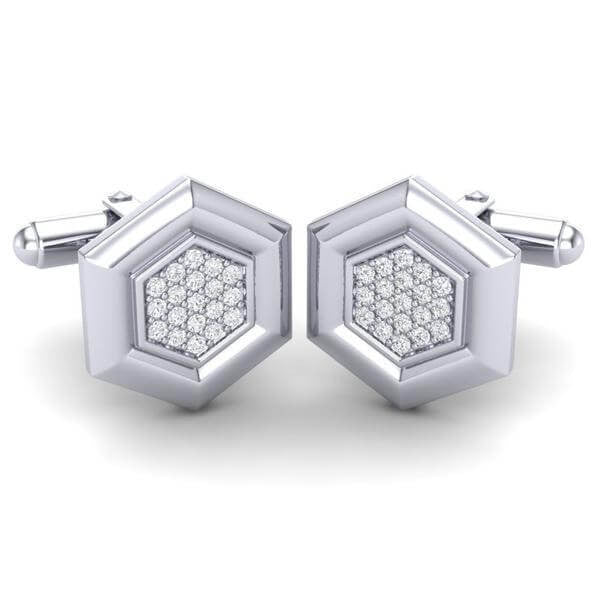 Diamond Cufflinks
